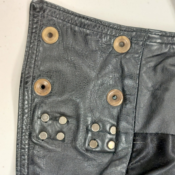 Vintage Collection d'Artisan by The Leather Ranch 1980s Leather Bomber Jacket - Picture 5 of 13